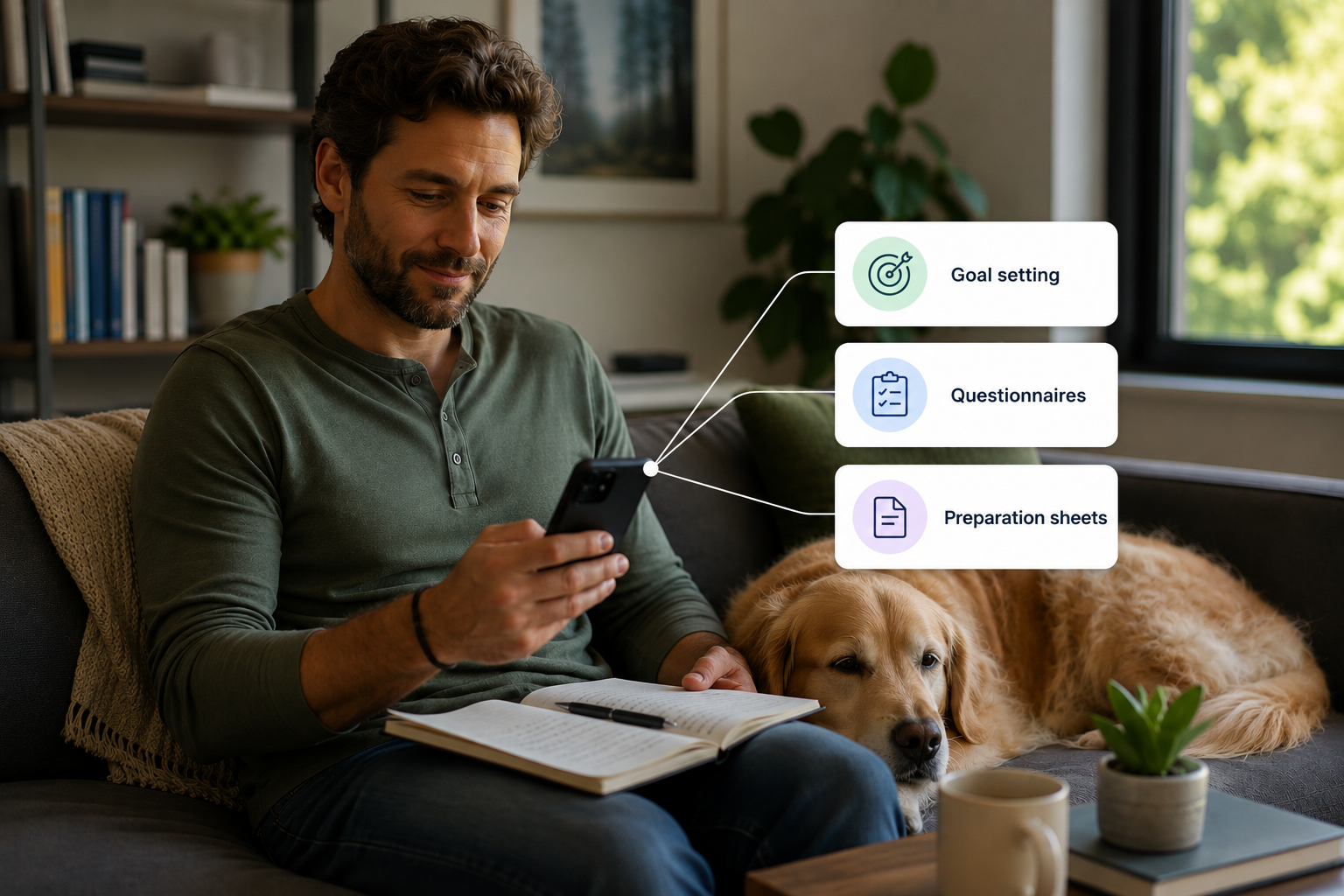 Client tracking & evolution charts