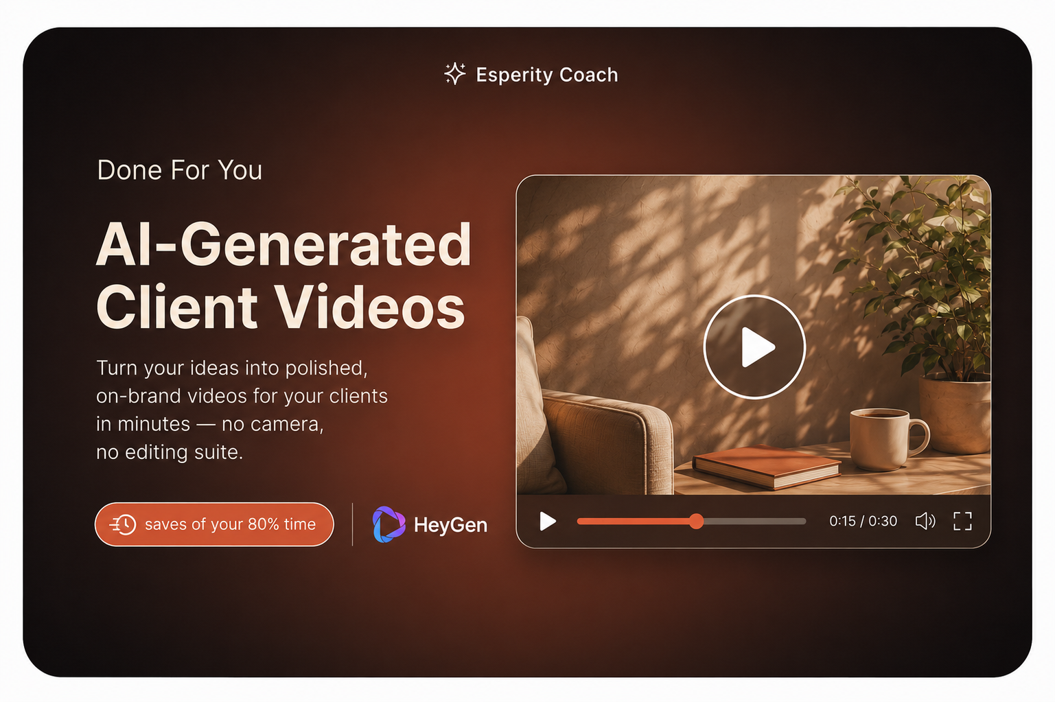 AI-generated client videos